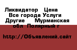 Ликвидатор › Цена ­ 1 - Все города Услуги » Другие   . Мурманская обл.,Полярный г.